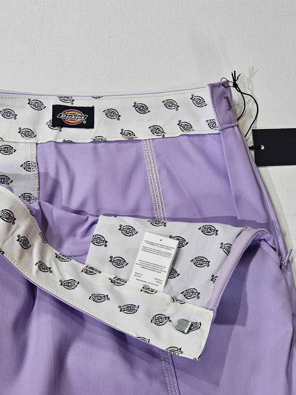 NWT Dickies Whitford Mini Skirt Womens 26 Purple Outdoor Preppy Athleisure - Picture 5 of 8